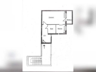 Tauschwohnung: 1 Zimmer- Wohnung gegen min. 2 Zimmer-Wohnung