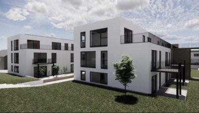 Erstbezug mit Balkon: Geschmackvolle 2-Zimmer-Erdgeschosswohnung in Vilsbiburg