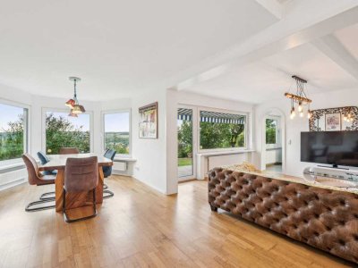 Hier lässt es sich leben: Ihre neue Terrassenwohnung mit eigenem Garten und Fernblick in Wellen