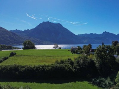 ...wo der Blick zum Erlebnis wird, Panorama-Villa über dem Traunsee – Stil, Raum &amp; Aussicht