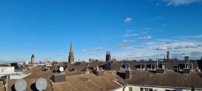 Möblierte 2-Zimmer-Penthouse-Wohnung inkl. Küchenzeile und Klimaanlage  -  in TOPLAGE # 22.1