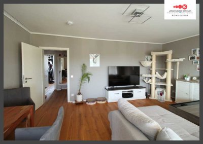 Besichtigungsstop-3-Zimmer-Wohnung mit Küche und Parkett