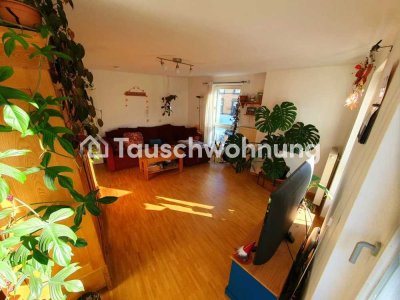 Tauschwohnung: Schöne helle 2,5 Zimmer Wohnung gegen 3 oder 4 Zimmer