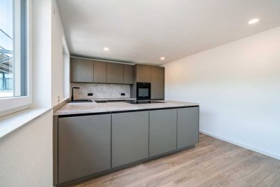 Erstbezug nach Neubau - exklusive 3-Zimmer-Wohnung mit Stellplatz im Herzen Mosbachs