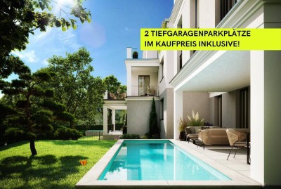 Palladio - THE GARDEN EDITION - 2 x Parkplätze im Kaufpreis inkludiert