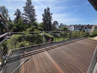 5,5-Zi-Maisonette mit großer Südterrasse – ruhige Lage am Huthpark nahe Bornheim