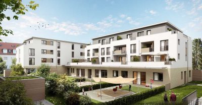 Barrierefreie, exklusive Stadtwohnung: Möbliert, 3,5 Zi, Balkon, TG-Stellplatz und Aufzug