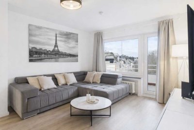 Attraktive 3,5 Zimmer I moderne EBK I großer Balkon I 32qm Nutzfläche  I zentral in Grafenberg