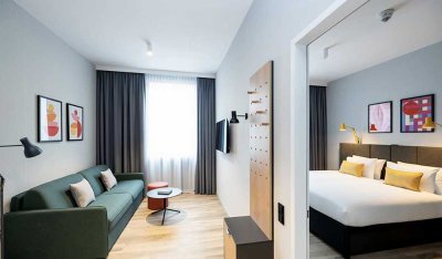 Luxus voll möbliertes Studioapartment