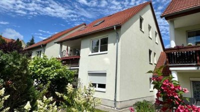Sonnige Maisonette-ETW mit 4-5 Zimmern, Balkon, Kamin, Garten und Garage
