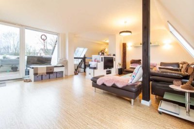 Traumhafte Maisonette mit Terrasse & Weitblick - Vollmöbliert & Hochwertig ausgestattet