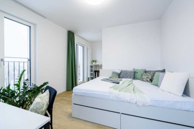 *BESICHTIGUNG 01.07. um 15:00 Uhr* - City Apartment für Zwei – voll möbliert mit 2 Balkonen