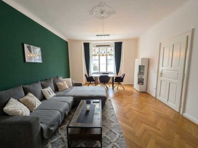 120 m² Altbauwohnung mit Balkon & Wohnküche – großzügiges Wohnen in Landshut