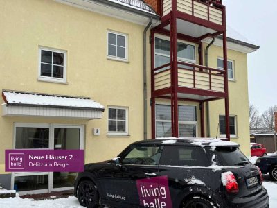 Mit Küche, Balkon und Stellplatz