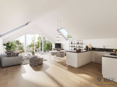 MEHR HIMMEL, MEHR STIL – Exklusive 3-Zimmer-Dachterrassenwohnung