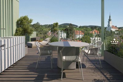 Residieren am Kaasgraben / Dachterrassen-Apartment für die ganze Familie