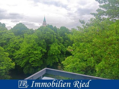 1-Zimmer-Apartment mit Balkon und tollem Blick ins Grüne in Sendling, nur 3 Minuten zur U-Bahn