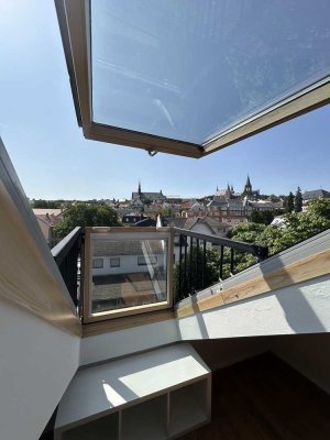 Charmante Dachgeschosswohnung mit Panoramablick über Oppenheim