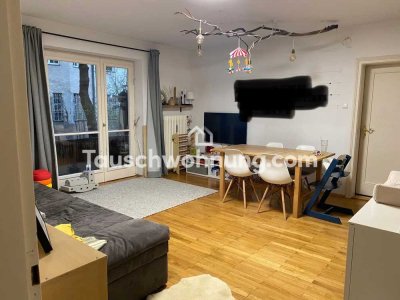 Tauschwohnung: Schöne 2-Zi Wohnung direkt an der Isar