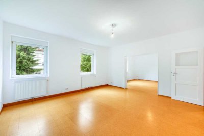 +++ grün & zentrumsnah - Korkböden - Hochparterre (EG) & Gemeinschafts-Garten - inklusive Garage +++