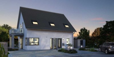 Modernes Ausbauhaus in Solingen - Individuell geplantes 4-Zimmer-Eigenheim mit nachhaltiger Wärmepum