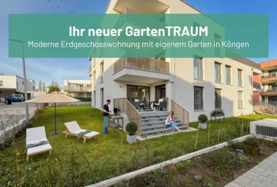 Ihr neues Gartenparadies mit moderner 3-Zimmer-Wohnung in Köngen