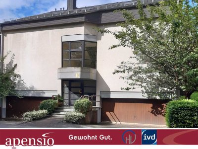 apensio -GEWOHNT GUT-: So muss es sein! STADTNAH, GEPFLEGT, TERRASSE, GARAGE,  DISCOUNTER