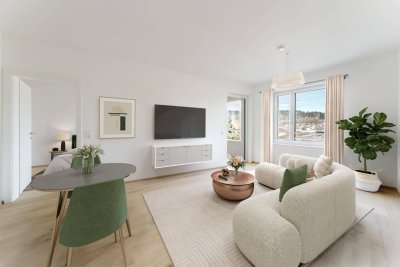 ANLEGERwohnung mit 2-Zimmer - ÜBER DEN DÄCHERN - Neubau - ZENTRUM - Vöcklabruck - optional Dachgarten