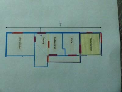 2-Zimmer-Einliegerwohnung mit Dachterrasse in Braunschweig-Broitzem