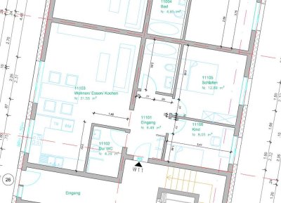 3-Zimmer Wohnung in Langenhagen (W11)