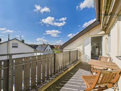 4-Zimmer-DG-Wohnung mit sonniger Dachterrasse und Garage - In Senden!