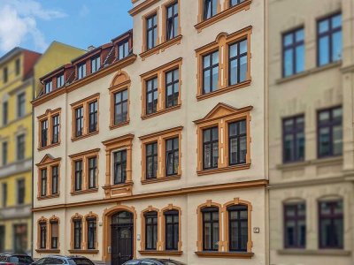 ruhig gelegene 3-Zimmer-Wohnung in einem Haus aus der Gründerzeit im Zentrum von Magdeburg