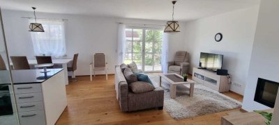 Geräumige 2 Zi.-Wohnung mit Garten und Terrasse am Tegernsee – Bayerns Genussregion Nr. 1!
