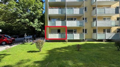 1,5 Zimmer Wohnung m. Balkon inkl. Außenstellplatz in Bogenhausen zur Kapitalanlage