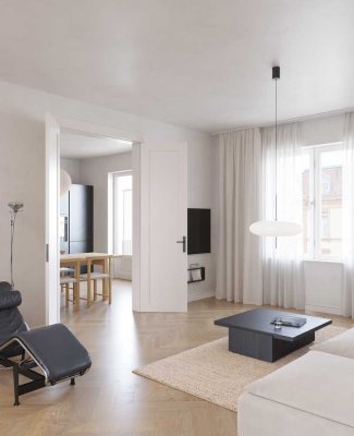 *Exklusive Hochparterre-Altbauwohnung im Westend OHNE MAKLERCOURTAGE