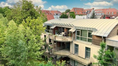 Top Exklusiv in Bestlage: 4 Zimmer Eigentumswohnung mit Dachterrasse, Balkon inkl. 2 TG-Stellplätzen
