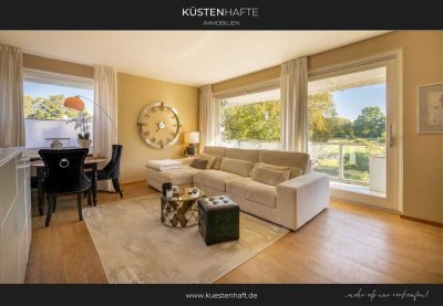 Zwei Ebenen, zwei Stellplätze, voller Naturblick - Maisonette Wohnung in Gleschendorf