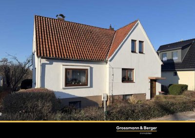 Einfamilienhaus auf sonnigem Grundstück