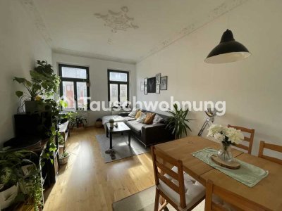Tauschwohnung: Helle und gemütliche 3-Raumwohnung mit Balkon in Reudnitz