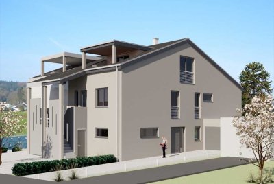 Erstbezug - Maisonettewohnung mit Dachterrasse – 80 m² in Gey