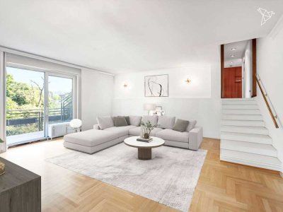 PENTHOUSE AM KURPARK � 5-Zimmer-Penthouse mit Rundum-Terrasse in bester Lage von Wiesbaden!