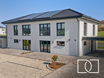 Bezugsfertiger Neubau! Hochwertiges KfW 40+ Haus mit Südterrasse, Garten und Garage in ruhiger Lage