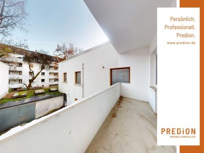 Nähe HSD: WG geeignete Wohnung mit Wohnküche und Balkon!