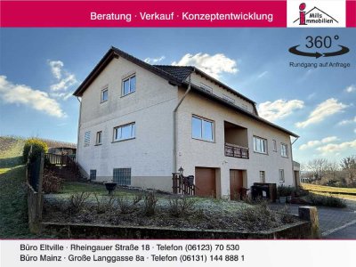 **Privilegiertes landwirtschaftliches Wohnhaus** 2-Familienhaus in Feldrandlage mit unverbauba