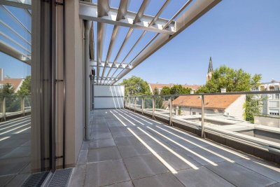 Terrassentraum auf Eigengrund bei der Alten Donau