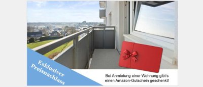 Frisch für Sie renoviert: 3-Zimmer mit Balkon plus Aktionsgutschein