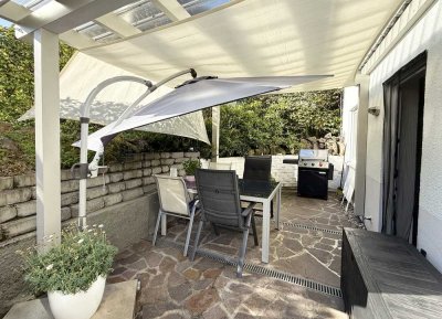 Gemütliche Single-Wohnung mit liebevoll angelegtem Außenbereich