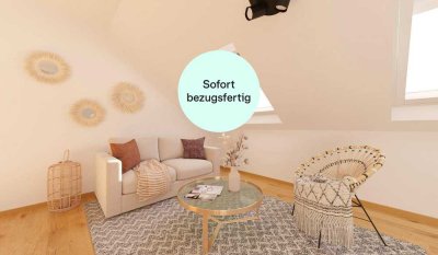 Sofort verfügbar - Ferienwohnung mit sonnigem Balkon im Dachgeschoss