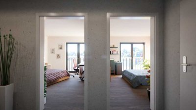 Kauf eines Zwei-Zimmer-Apartments mit 60€ Zuzahlung statt ewig Miete zahlen