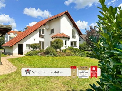 Freistehendes Architektenhaus | Sonnige Terrasse | 5 Zimmer | 2 Garagen | Idyllischer Außenbereich